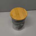 Sourdough Starter Jar,50oz Wide-Mouth with Non-slip silicone rubber Bottom Sourdough Starter Kit,Date Marked Feeding Band, Thermometer, Cloth Cover & Bamboo Lid, Reusable Sourdough Bread Baking