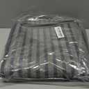 Front Door Mat 31''x47'', Absorbent Muddy Dirt Resist Washable Non Slip Low-Profile Indoor Doormat, Easy Clean Welcome Entryway Door Mats, Grey