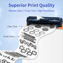 414A Black Toner Cartridge 2 Pack (with Chip) Compatible Replacement for HP 414A 414X for Color Laserjet Pro MFP M479fdw M479fdn M479dw Pro M454dw M454dn M479 M454 Printer Ink W2020A W2020X High Yield