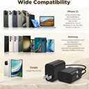 45W Super Fast Charger Type C,2 Pack 45 Watt USB-C PD/PPS Wall Charging Block,6/10 FT Type C to Type C Cable for Samsung Galaxy S23 Ultra/S23+/S22 Ultra/S22+/S22/S20 Ultra/Note 10 Plus,Galaxy