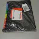 Pendaflex 7-Pocket Expanding File, with Customizable Colored Tabs, Black File Organizer, Portable Expanding File, Accordion File Organizer (52401)