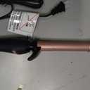 The Beachwaver Co. B1 Rotating Curling Iron - Automatic 1" Ceramic Curling Iron - Easy-to-Use Spinning Wand for Long-Lasting Waves, Auto-Shut Off, Travel-Friendly, Dual Voltage (BW160), Midnight Rose