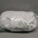 ARlinen 100% Cotton Waterbed Sheet Set with Attached Top and Bottom  Queen Size, Deep Pocket Fits Up to 15", White Solid