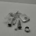 Metal Food Grinder Attachments for KitchenAid Stand Mixers, Meat Grinder, Sausage Stuffer, Perfect Mixer Attachment for KitchenAid Mixers, Silver(Machine/Mixer Not Included)