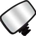 "CIPA 01874 COMP Marine 7"" x 14"" Mirror with Round Bracket", black