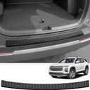 Exterior Rear Bumper Protector Compatible with Chevy Equinox 2025 2026 2027 Accessories ABS Material Rear Bumper Guard Trunk Sill Protector