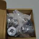 Hibbent NSF/ANSI/CAN 61 Certified Faucet Aerator, CUPC Certification 360° Twist Kitchen Sink Aerator, Dual-function Sink Sprayer Attachment, Faucet Replacement Part 55/64'' Female Thread, Chrome