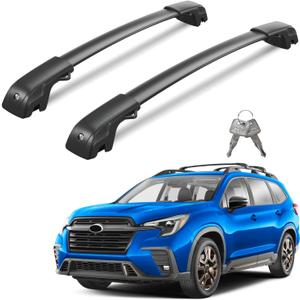 Wonderdriver 300lbs Roof Rack Cross Bars Compatible with Subaru Ascent 2019-2026,Heavy Duty Aluminum Lockable Roof Rails Crossbars Rooftop Luggage