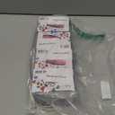 Zhehao 4 Pcs Mini Craft Iron Small Heat Press 3.39 x 2.36 x 2.56 Portable Heat Transfer Machine with Charging Base Accessories DIY Clothe Bead Patch Bag Hat Vinyl(Rose Red, Green, Blue, White)