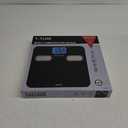 Taylor Men's Body Composition Bathroom Scale for Body Weight - 400 lb Capacity, Blue Backlight Display, 10-User Profiles, Body Composition Analysis, Fits Up to Size 12 Shoe, Black