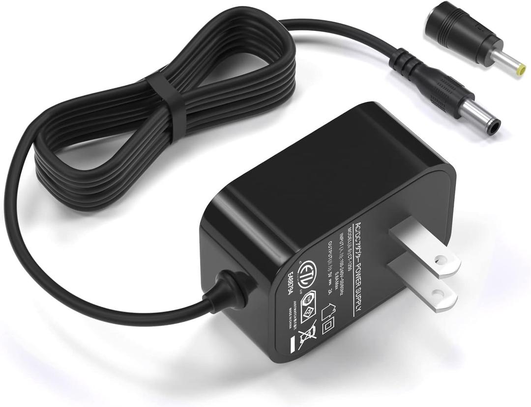 Power Cord for Skylight, HP, Aluratek, BSIMB Smart Digital Picture Frame 5V AC Adapter Charger (Not for 9V or 12V)
