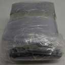 YIHOUSE Bathroom Rugs Mat Set 5 Piece Dark Grey, Memory Foam Bath Mats Sets, Non Slip Water Absorbent Washable Bath Rugs for Sink, Toilet and Floor