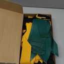 Flag Football Belts, 14 Player Flag Football Set with 42 Flags for Kids Youth and Adults Training Equipment (Green and Yellow)