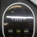 MERACH Under Desk Elliptical Machine, Leg Exerciser While Sitting for Seniors with Remote Control & 12-Speeds, Quiet Portable Electric Seated Pedal Exerciser Machine for Home Office