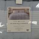 Tommy Hilfiger - Twin Comforter Set, Super Soft Bedding with Matching Sham, Breathable Bed Essentials (Modern Stripe White, Twin)