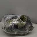 EHEYCIGA Orthopedic Dog Bed for Small Dogs, Waterproof Memory Foam Small Dog Beds with Sides, Non-Slip Bottom and Egg-Crate Foam Medium Pet Couch Bed with Washable Removable Cover, Dark Green (24.0"L x 18.0"W x 6"Th)