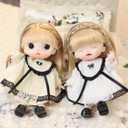 Cute Blind Box Kawaii Figures,Collectible BJD Doll with 1/12 Scale Removable ClothesSurprise Gift Single Random Mystery Box-Myriad Lolita Series