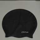 Limmys Premium Swim Cap for Women with Long Hair Soft Silicone Swimming Cap for Women Comfortable, Extra Room Fit, Chlorine Resistant & Hypoallergenic Trusted by Swimmers Worldwide (Medium, Black)