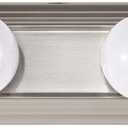 Nuvo Lighting 60/301 Transitional Four Light Vanity in Pwt, Nckl, B/S, Slvr. finish, 4lt Vanity Strip