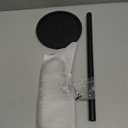 Hand Towel Holder Stand, Matte Black Standing Towel Racks for Bathroom, Stainless Steel Free Standing Towel Rack, Towel Bar Kitchen Vanity Countertops Decor