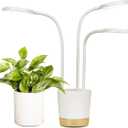 AeroGarden Trio Grow Light for Indoor Plants, Grow Live Plants Anywhere in The Home, Adjustable Light Modes, Cream