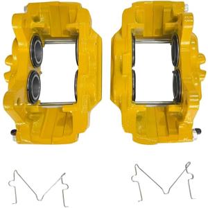 4773060350 4775060350 Front Brake Calipers with Bracket Yellow Set
