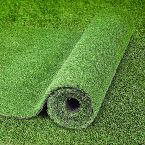Artificial Grass Turf 3 Feet X 10 Feet, Indoor/Outdoor Faux Fake Grass Rug with Drainage Holes, 0.8" Height Perfect Artificial Turf Mat for Garden Lawn Balcony Pet Landscape Decoration