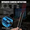 Portable Hidden Camera Detectors & GPS Tracker Detectors,Bug Anti Spy Camera Finder Detectors with 5 Sensitivity Modes,Hidden Bug Sweeper and Camera Detector for Home, Office, Travel, Hotels