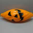 Retisee Halloween Pumpkin Eyeball Post Light Cover Jack O Lantern Lamp Shade 20 D x 22 H Eyeball Lamp Shade Plastic Pumpkin Light Shade for Porch Garage Front Door Outdoor(1 Pack,Pumpkin)