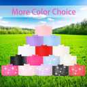 3 x Bow Silicone Boot for StanleyTumbler 20-40oz& Owala Water Bottle 24oz& IceFlow 20oz 30oz& Hydroflask Water Bottle 12-24oz Anti-Slip Sleeve for Stanley Cup Accessories (Rose02)