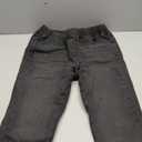 Black Capris for Women - High Waisted Skinny Jeans Jeggings - Stretch Color Washed - Size M