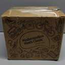 Hazel Quinn Retro Electric Kettle - 1.7 Liters / 57.5 Ounces Tea Kettle with Thermometer, All Stainless Steel, 1200 Watts Fast Boiling, BPA-free, Cordless, Automatic Shut Off - Pearl White