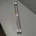 Homebox Cordless Roller Shade Blinds for Windows 100% Blackout Pull Down Room Darkening Door Blinds Thermal Insulated UV Protection with Striped Jacquard Fabric(27" W x 72" H, Grey)