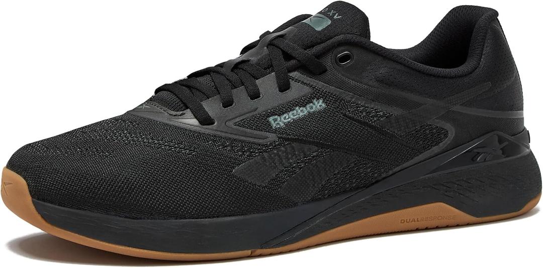 Reebok Nano X5 Mens Shoes, Cross Training and Light Running Sneakers for Men (Black/Grey 5/Reebok Lee 3)