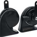NEOGET Car Horn Kit for BMW 12V Loud Waterproof Auto Horn, High Low Dual Tone 126 Decibel, Replacement for BMW