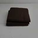 Amazon Basics Lightweight Super Soft Easy Care Microfiber 4 Piece Bed Sheet Set With 14-inch Deep Pockets, King, Chocolate, Solid