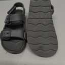The Children's Place Baby Boys and Toddler Everyday Double Buckle Slide Sandals with Backstrap, 7
