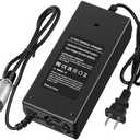54.6V 2A Charger for Heybike Mars/Ranger, Ecotric Hammer 48V Fat, Rad Power, Raleigh, Pedego, Freego 3-Pin Male XLR Scooter 48V Lithium Battery