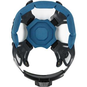 GREEN DEVIL Hard Hat Replacement Suspension with Padded Sweatband and Top Pad for E-Matrix Fiberglass Hardhats