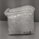 Amazon Basics Mattress and Box Spring Protector, Waterproof, Zipper Enclosed Cover, 12 to 18 inches Depth, Queen, White