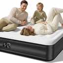 Queen Size self Inflating Blow up air Mattress with Built in Pump Inflatable Camping air Mattress for Tents inflated Mattress Raised airbed