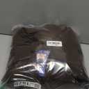 Chouyatou Women's Winter Double Breasted Wool Coat Long Sleeve Notch Lapel Midi Long Winter Trench Coat with Belt, Size: Small (Brown)