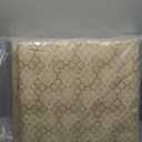 Honeycomb Outdoor Set of 2 Seat Pads, 20 x 20, Courtyard Geo Almond Dining Chair Cushions for Patio Furniture