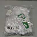 Drofe The White Dress Set Includes A Dress, Necklace, Bracelet, Earrings, Hair Clip, Brooch, And Bone-Shaped Toy (Middle)