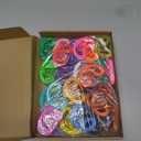 Jerify 200 Pcs Jesus Loves You Silicone Bracelet Christian Wristbands Bulk Bible Verse Rubber Bracelet Religious Colorful Bands for Party Favors Gifts Prizes(Fresh Style)