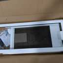 PetSafe Sliding Glass Pet Door - No-Cut DIY Install Doggy Door for Renters - Aluminum Frame - Adjustable Height 91 7/16" to 96" - Ideal for Medium Dogs Up to 40 lb - White