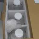 JoyJolt Glass Milk Bottles with Lids and Pourer – 64 Oz, 3 Pack Airtight Heavy Duty Reusable Glass Bottles, Leakproof, BPA-Free, Food Grade, Dishwasher Safe Jug, Pitcher for Milk, Juice, and Water