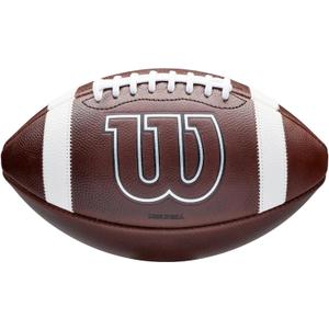 WILSON GRT Game Football- Brown, Peewee Size