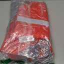 BeeGreen 20 Pieces Red Drawstring Backpacks Bags Bulk, String Bags Reflective Cinch Sack, DIY Blank Drawstring Bags for Women and Men