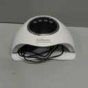 PROFESSIONAL 500W UV LED NAIL LAMP - 90 LED Bulbs for Fast Curing Gel Nail Polish - Smart Sensor with 4 Timers (10S/30S/60S/99S) - Portable Nail Dryer for Home & Salon Use - Quick & Even Drying (X29)